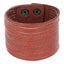 Multi Strand Tan Brown Crafted Leather Broad Strand Bracelet Men Bulk