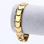 Stylish Glossy 18K Gold 316L Stainless Steel Bracelet For Men Bulk