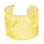 Waves Cuff Party Statement Mesh Gold Cuff Kada Bangle Bracelet Bulk