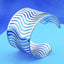 Waves Cuff Party Statement Mesh Silver Cuff Kada Bangle Bracelet Bulk