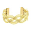 Filigree Wave 18K Gold Brass Cuff Kada Bangle Bracelet Girls Bulk