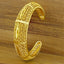 Stylish Filigree Just Like Gold Cuff Kada Bangle Bracelet Women Bulk