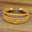 Stylish Filigree Just Like Gold Cuff Kada Bangle Bracelet Women Bulk