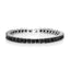 Classic Princess Cubic Zirconia Black Spinel Tennis Bracelet Bulk