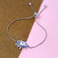 Turkish Evil Eye Lucky CZ American Diamond Slider Bracelet Bulk