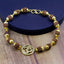 Gold Beads Rudraksh Bracelet For Women Bulk