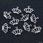 Silver Princess Crown Cubic Zirconia American Diamond Centre Pcs Bulk