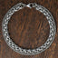 Layered Wrist Stainless Steel Spiga Popcorn Chain Bracelet Men Bulk