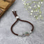 Infinity Rainbow Silver Brown Cubic Zirconia Thread Bracelet Bulk