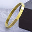 Gold Screw Stainless Steel Openable Kada For Women Bulk