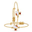 Hello Kitty Gold Closed Bangle Kada For Kids Bulk
