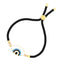 Black White Enamel Thread Turkish Evil Eye Bracelet For Women Bulk