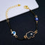 Evil Eye Elepant Moon Enamel Beads hand Mangalsutra Bracelet For Kids