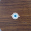 Evil Eye Mother Of Pearl Rose Gold Zircon Copper Charm For Women Bulk