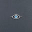 Evil Eye Oval Mother Of Pearl Silver Zircon Copper Charm Women Bulk