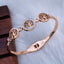Stainless Steel Rose Gold Openable Slim Kada Bangle Women Bulk
