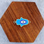 Hamsa Evil Eye Brass Blue Enamel Pendant Centre Pcs For Women Bulk