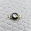 Evil Eye White Black Enamel Centre Psc For Women Bulk