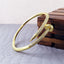 Nail American Diamond Gold Openable Kada Bangle For Women Bulk