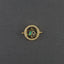 Hamsa Evil Eye American Diamonds Gold Copper Centre Pcs For Women