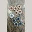 Triangle Evil Eye Gold Blue American Diamond Crystal Centre Pcs Bulk