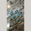 Apply Abalone Gold American Diamond Crystal Centre Pcs For Women Bulk