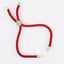 Red Silver Thread Adjustable Extender Accessory Bracelet Women Bulk