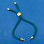 Green Gold Thread Adjustable Extender Accessory Diy 9" Bracelet Bulk