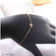 Copper Cubic Zirconia Gold Link Chain Bracelet For Women Bulk