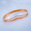 Designer Stainless Steel Rose Gold CZ Openable Bangle Kada Bulk