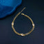 White Cubic Zirconia 18K Gold Curb Chain Bracelet For Women Bulk