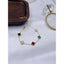 Multi Color Clover 18K Gold Anti Tarnish Stainless Steel Bracelet Bulk
