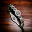 Silver Cubic Zirconia Anti Tarnish Stainless Steel Kada Bracelet Bulk