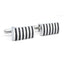 Rectangle Black Stripes Cufflinks In Box Bulk