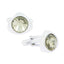 Triangle Grey Crystal Cufflinks In Box Bulk