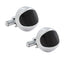 Hexagon Black Cufflinks In Box Bulk
