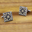 Victorian Filigree Black Gold Cufflinks In Box Bulk