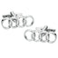 Silver Audi Rings Cufflinks In Box Bulk