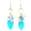 Brass Dangle & Drop Earrings For Women - Blue Bulk