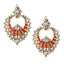 Chaand Bali Kundan Red Meenakari Earring For Women Bulk
