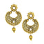 Kundan Filigree Antique 22K Gold Plated Chand Bali Earring Women Bulk
