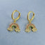 Rainbow Crystal Gold Dangler Earring For Women Bulk