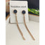 Stainless Steel Rose Gold Chain Tassel Earring Pair For Women Bulk