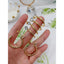 Daily Wear Solitaire Glossy 18K Gold Hoop Bali Earring Women Bulk
