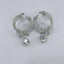 Pear Cubic Zirconia Silver Anti Tarnish Dangling Earring Women Bulk