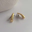 18K Gold Silver Anti Tarnish Stud Drop For Women Bulk