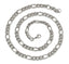 Silver Stainless Steel Chain Necklace For Men Bulk
