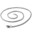 Popcorn Box Link 316L Stainless Steel Silver Necklace Chain Men Bulk
