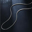 Slim Box Silver Copper Necklace Chain For Women Bulk