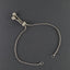 Box Glossy Silver Adjustable Slider Bracelet For Women Bulk